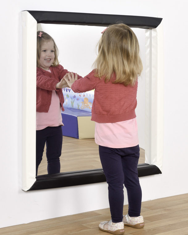 Flat Sensory Mirror with soft frame Lifetime Education