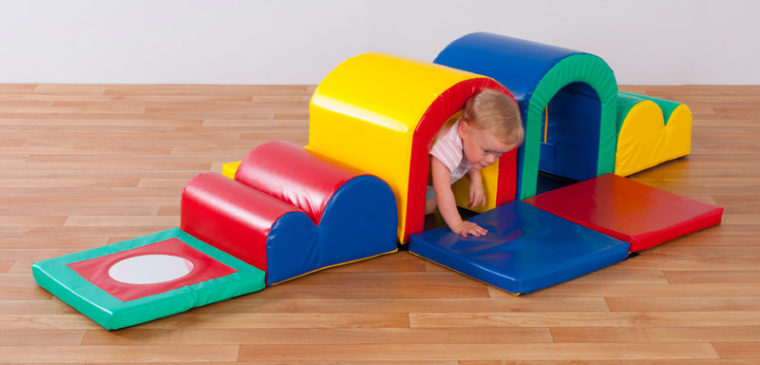 Soft Play Toddler Tunnels Trail Select colour. 