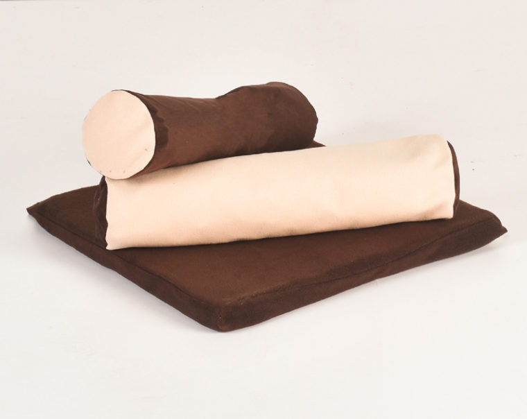 Sensory Tunnels Set (Giant 800 + 600) N6510 Brown and Cream Mat and Bolsters