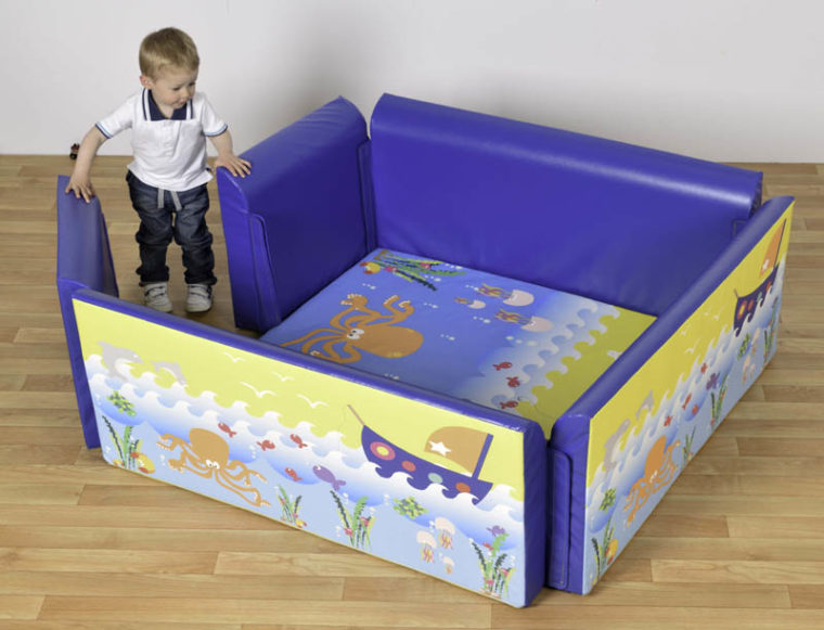 Soft Sided Soft Play Area & Den (600 module) Sealife