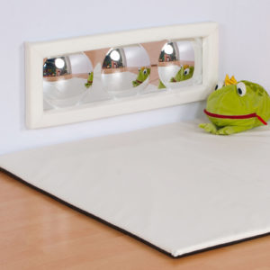 3 Bubble Sensory Mirror with soft frame M3009