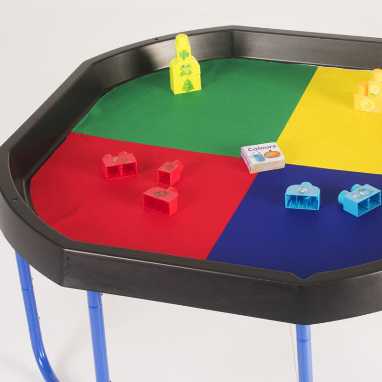 Tuff Tray Play Tray Double Sided Insert Exploring Colour & Fractions W1008